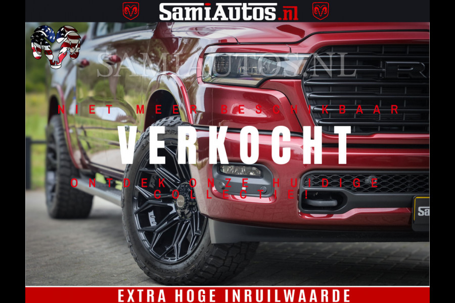 Dodge Ram 1500 Laramie Sport | 420HP 636NM | Stoere Sport en indrukwekkende kleur | Comfortabele Dubbele Cabine met Royale 5 Zitplaatsen | Nu Leverbaar uit Voorraad | Voorraad Nr 2218 - 3854