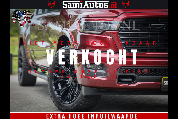 Dodge Ram 1500 Laramie Sport | 420HP 636NM | Stoere Sport en indrukwekkende kleur | Comfortabele Dubbele Cabine met Royale 5 Zitplaatsen | Nu Leverbaar uit Voorraad | Voorraad Nr 2218 - 3854