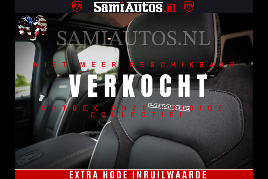 Dodge Ram 1500 Laramie Sport | 420HP 636NM | Stoere Sport en indrukwekkende kleur | Comfortabele Dubbele Cabine met Royale 5 Zitplaatsen | Nu Leverbaar uit Voorraad | Voorraad Nr 2218 - 3854