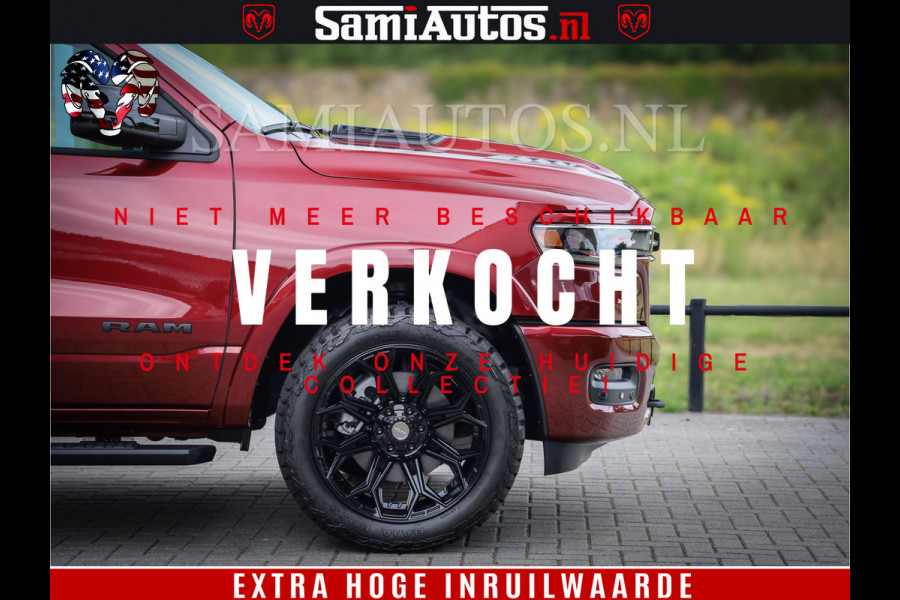 Dodge Ram 1500 Laramie Sport | 420HP 636NM | Stoere Sport en indrukwekkende kleur | Comfortabele Dubbele Cabine met Royale 5 Zitplaatsen | Nu Leverbaar uit Voorraad | Voorraad Nr 2218 - 3854