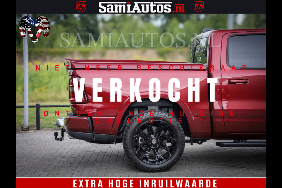 Dodge Ram 1500 Laramie Sport | 420HP 636NM | Stoere Sport en indrukwekkende kleur | Comfortabele Dubbele Cabine met Royale 5 Zitplaatsen | Nu Leverbaar uit Voorraad | Voorraad Nr 2218 - 3854