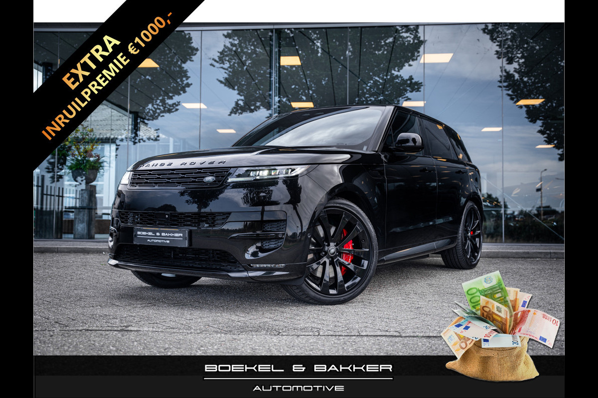 Land Rover Range Rover Sport P440e Dynamic HSE ** Panodak ** 23" ** HUD ** Trekhaak ** NAP!! Land Rover Range Rover Sport P440e Dynamic HSE ** Panodak ** 23" ** HUD ** Trekhaak ** NAP!!