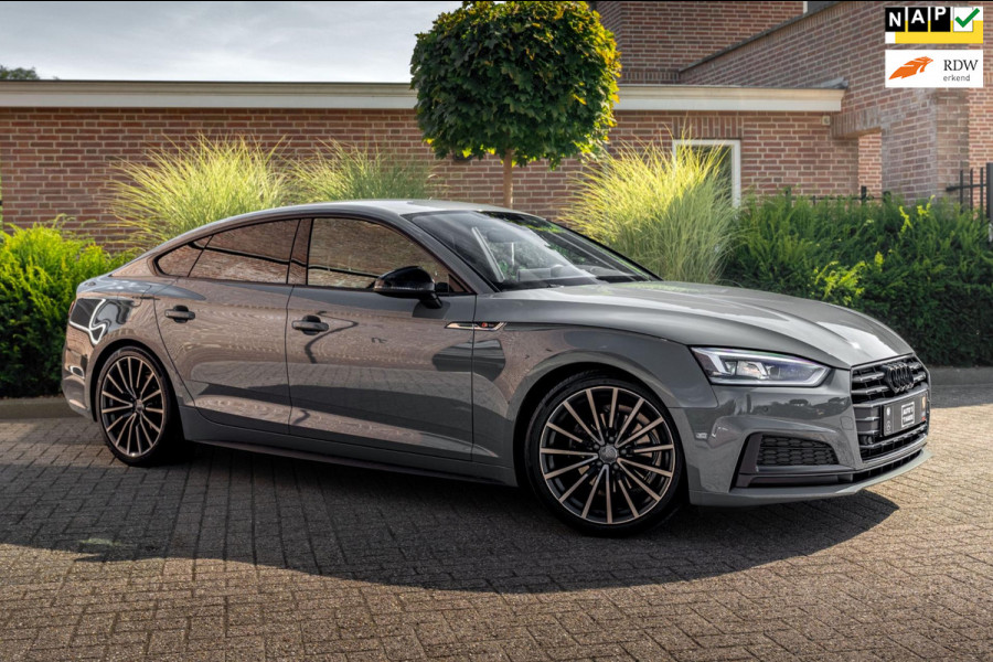 Audi A5 Sportback 35 TFSI 2.0 Sport 150 PK Aut. 3x S-Line Edition Virtual Black Optic Trekhaak 19''