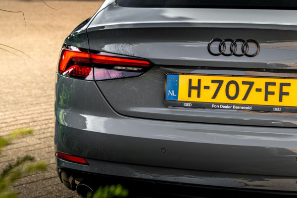Audi A5 Sportback 35 TFSI 2.0 Sport 150 PK Aut. 3x S-Line Edition Virtual Black Optic Trekhaak 19''
