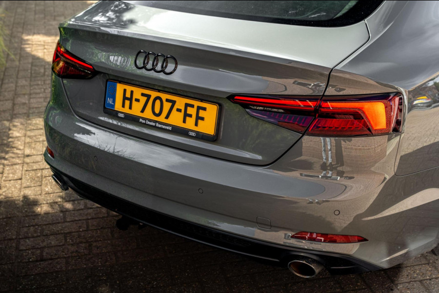 Audi A5 Sportback 35 TFSI 2.0 Sport 150 PK Aut. 3x S-Line Edition Virtual Black Optic Trekhaak 19''