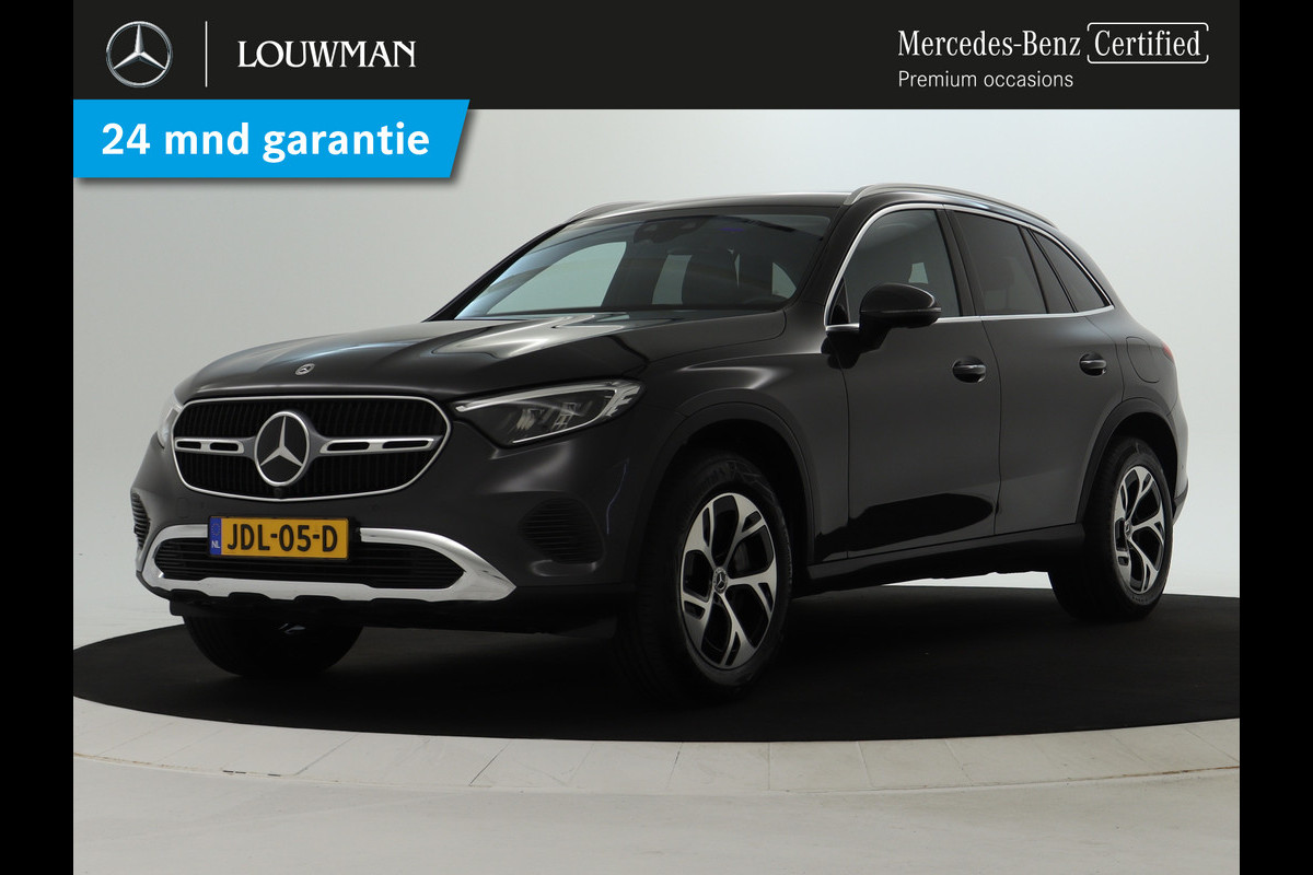 Mercedes-Benz GLC 300e 4MATIC Luxury Line Avantgarde Advanced Plus | Trekhaak | Rijassistentiepakket plus | Stuur en Stoelverwarming. Inclusief 24 maanden MB Certified garantie voor Europa.