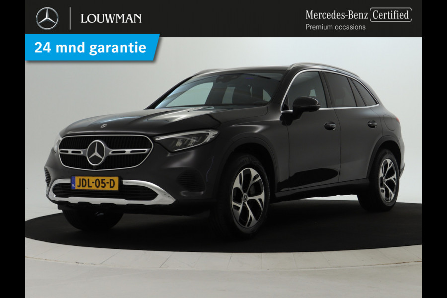 Mercedes-Benz GLC 300e 4MATIC Luxury Line Avantgarde Advanced Plus | Trekhaak | Rijassistentiepakket plus | Stuur en Stoelverwarming. Inclusief 24 maanden MB Certified garantie voor Europa.