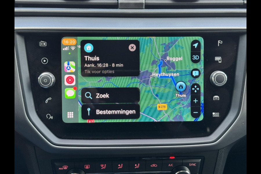 Seat Ibiza 1.0 TSI Style Business Intense Cruise control Climate control Navigatie Apple Carplay / Android Auto Bleutooth