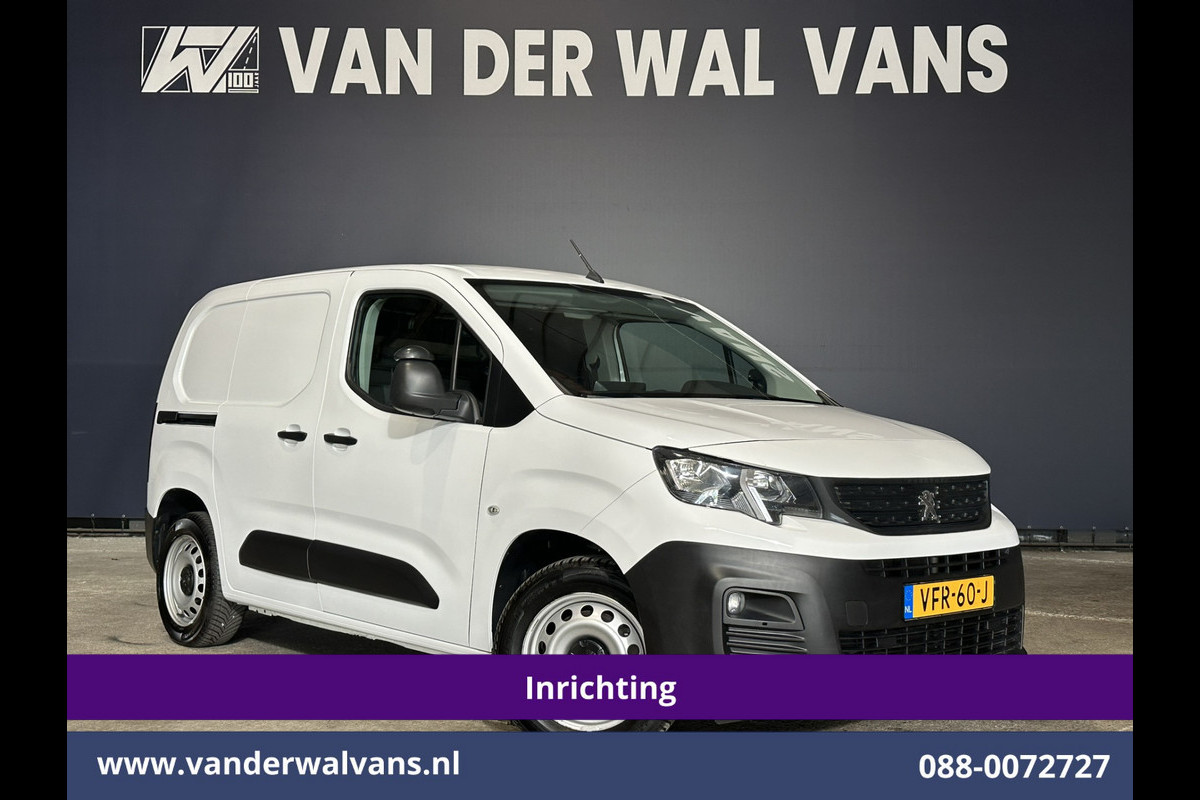 Peugeot Partner 1.5 BlueHDI 102pk L1H1 inrichting Euro6 # Airco | Cruisecontrol | Trekhaak | Parkeersensoren Android auto