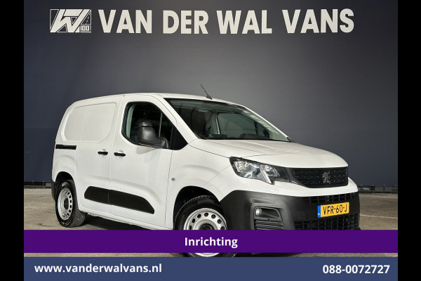 Peugeot Partner 1.5 BlueHDI 102pk L1H1 inrichting Euro6 # Airco | Cruisecontrol | Trekhaak | Parkeersensoren Android auto
