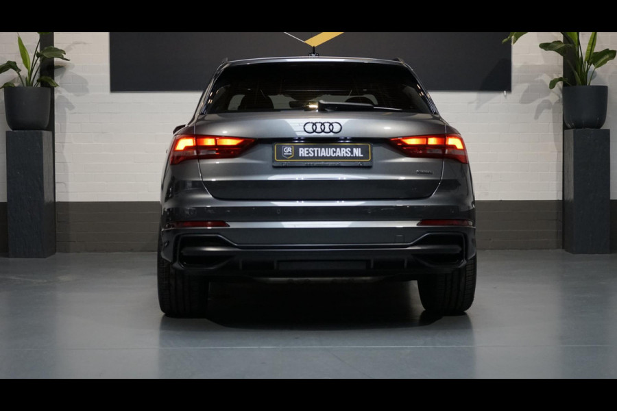 Audi Q3 40 TFSI Quattro 3x S-Line Black Optik AUTOMAAT-BANG OLUFSEN-NAVIGATIE-PANORAMA-TREKHAAK