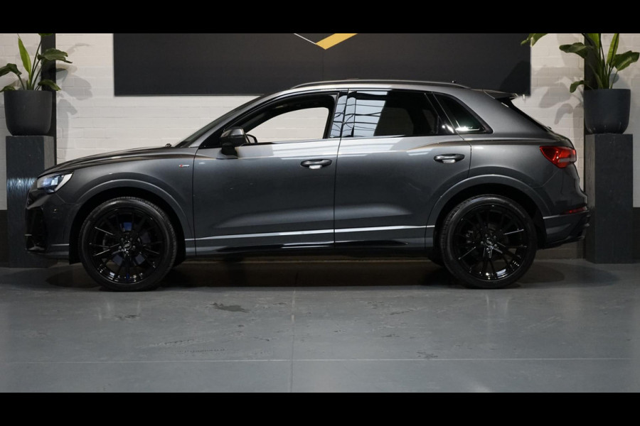 Audi Q3 40 TFSI Quattro 3x S-Line Black Optik AUTOMAAT-BANG OLUFSEN-NAVIGATIE-PANORAMA-TREKHAAK