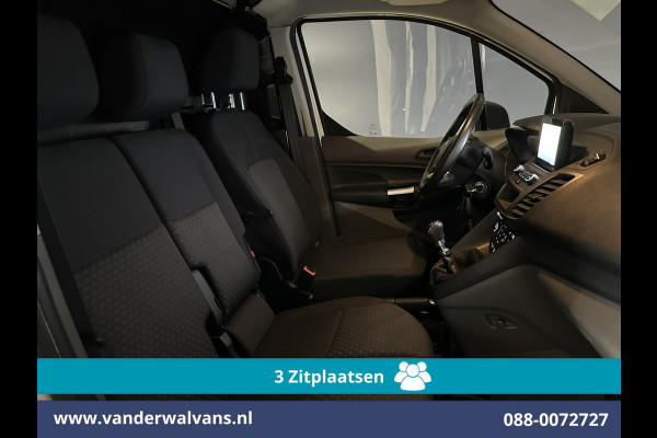 Ford Transit Connect 1.5 EcoBlue 100pk L1H1 Euro6 Airco | 3-Zits | Camera | Navigatie | LED | Cruisecontrol | Verwarmde voorruit Stoelverwarming, Trekhaak, Parkeersensoren, Bijrijdersbank