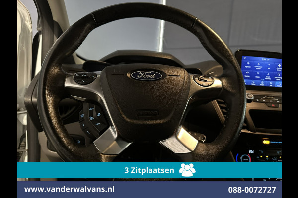 Ford Transit Connect 1.5 EcoBlue 100pk L1H1 Euro6 Airco | 3-Zits | Camera | Navigatie | LED | Cruisecontrol | Verwarmde voorruit Stoelverwarming, Trekhaak, Parkeersensoren, Bijrijdersbank