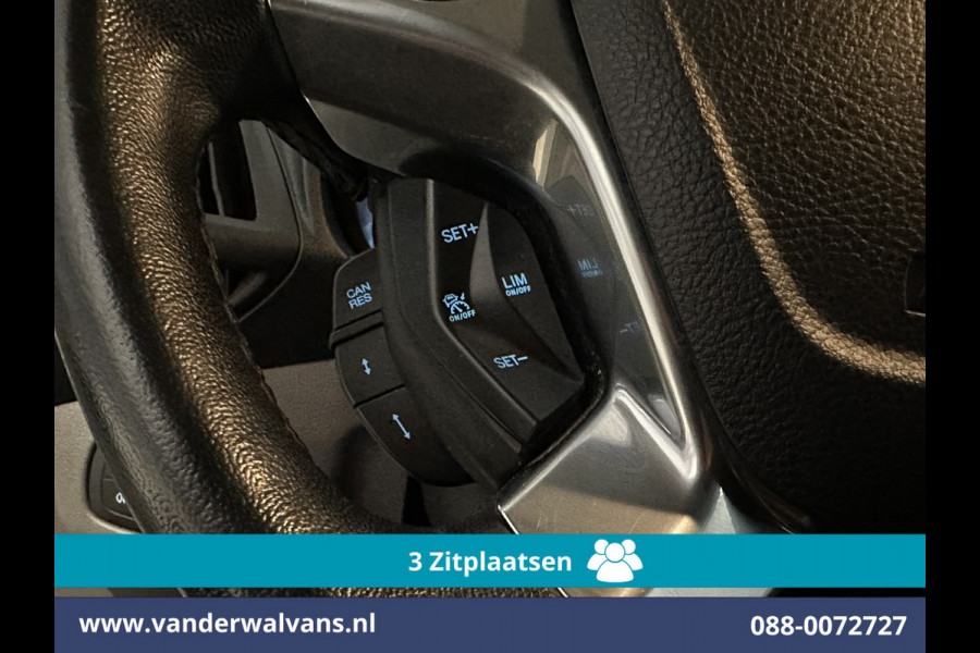 Ford Transit Connect 1.5 EcoBlue 100pk L1H1 Euro6 Airco | 3-Zits | Camera | Navigatie | LED | Cruisecontrol | Verwarmde voorruit Stoelverwarming, Trekhaak, Parkeersensoren, Bijrijdersbank