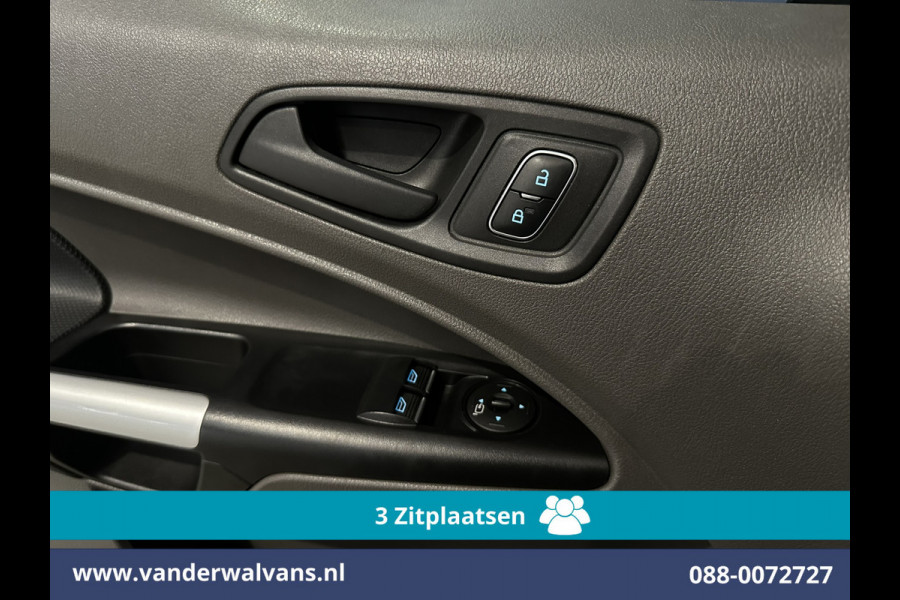 Ford Transit Connect 1.5 EcoBlue 100pk L1H1 Euro6 Airco | 3-Zits | Camera | Navigatie | LED | Cruisecontrol | Verwarmde voorruit Stoelverwarming, Trekhaak, Parkeersensoren, Bijrijdersbank