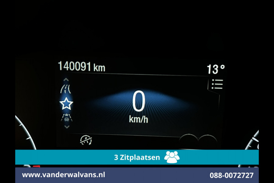 Ford Transit Connect 1.5 EcoBlue 100pk L1H1 Euro6 Airco | 3-Zits | Camera | Navigatie | LED | Cruisecontrol | Verwarmde voorruit Stoelverwarming, Trekhaak, Parkeersensoren, Bijrijdersbank