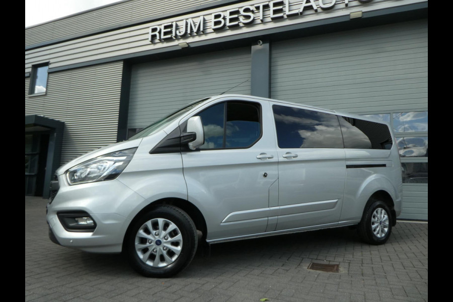 Ford Transit Custom 300 2.0 TDCI L2 170pk, DC, Dubbel Cabine, LED, 2xSchuifdeur.