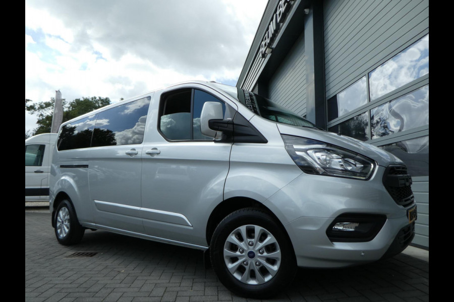 Ford Transit Custom 300 2.0 TDCI L2 170pk, DC, Dubbel Cabine, LED, 2xSchuifdeur.