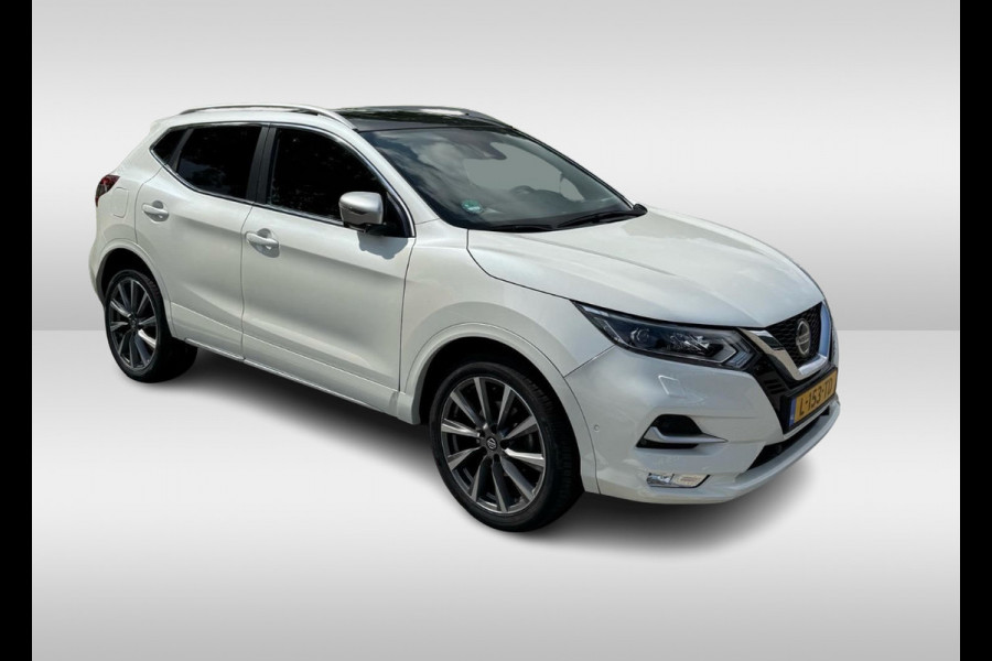 Nissan QASHQAI 1.3 DIG-T Tekna / Full option! / Panoramadak / 360Camera / Leder / Apple CarPlay / 19'' / Bose / Navigatie / Stoelverwarming / Keyless