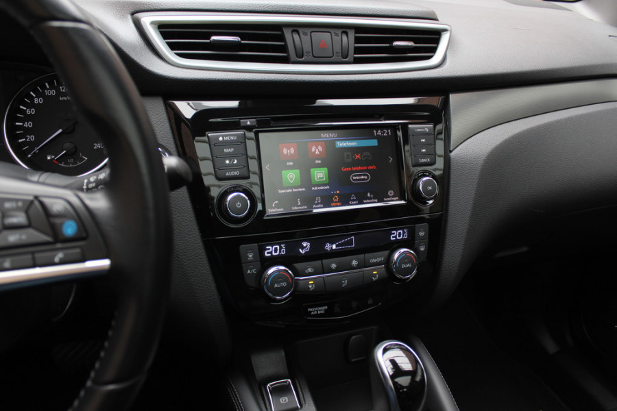 Nissan QASHQAI 1.3 DIG-T Tekna / Full option! / Panoramadak / 360Camera / Leder / Apple CarPlay / 19'' / Bose / Navigatie / Stoelverwarming / Keyless