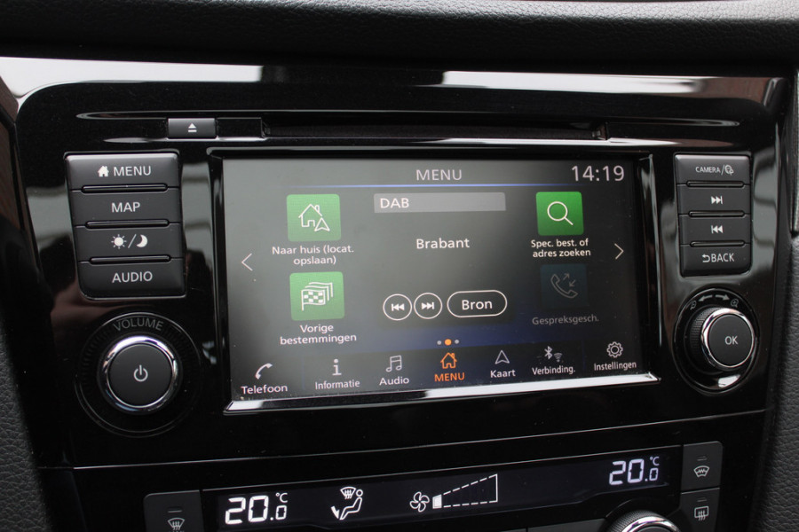 Nissan QASHQAI 1.3 DIG-T Tekna / Full option! / Panoramadak / 360Camera / Leder / Apple CarPlay / 19'' / Bose / Navigatie / Stoelverwarming / Keyless