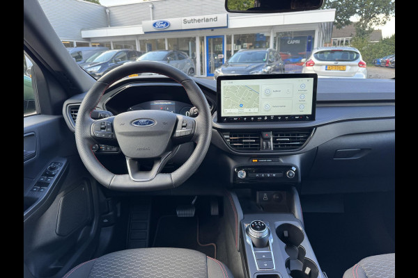 Ford Kuga 2.5 PHEV ST-Line 242pk | Wegklapbare Trekhaak | Winterpack | Bursting Green | 19 inch Velgen | 2.100kg Trekgewicht | 1e Eigenaar