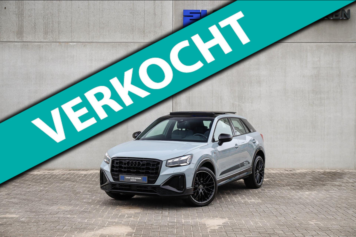 Audi Q2 1.5 35TFSI S Edition One S-line 150pk S-Tronic|1e|DLR|Panoramadak|Virtual Cockpit|LED Matrix|3D Knippers|B&O|Camera|19inch