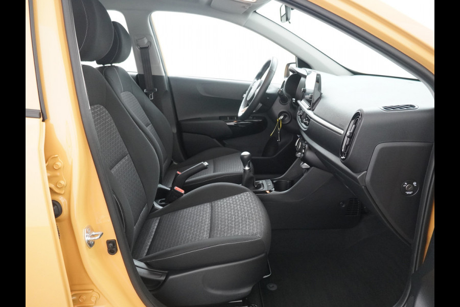 Kia Picanto 1.0 DPi DynamicLine - Apple/Android Carplay - Cruise Control - Lichtmetalen Velgen - Airco - Fabrieksgarantie Tot 2031
