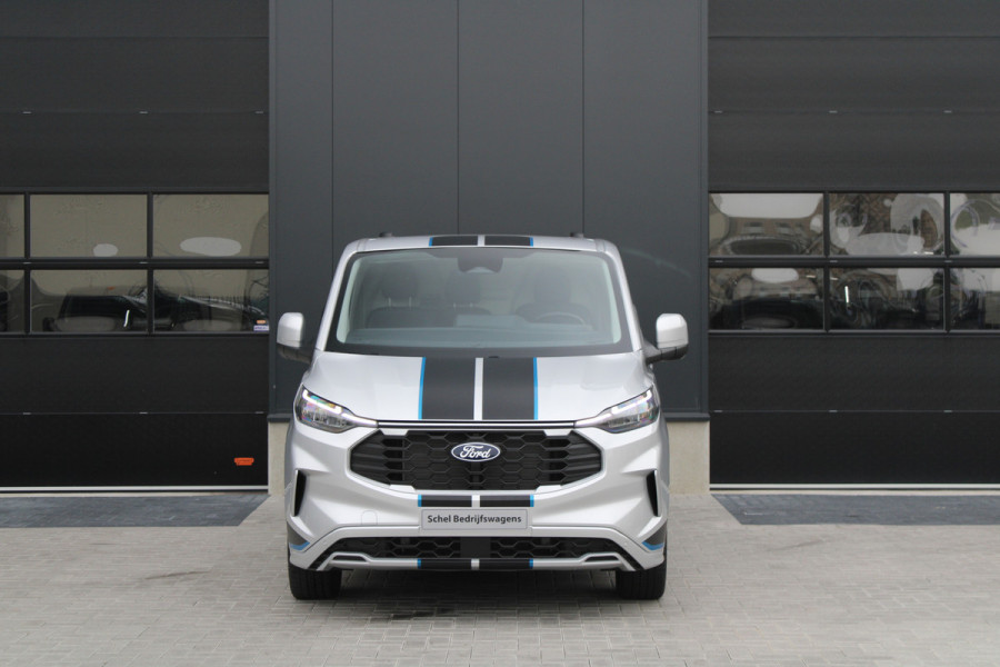 Ford Transit Custom 300 2.0 TDCI L2H1 Sport 170pk - 2x Schuifdeur - ACC - 19'' LM Velgen - 70L Tank - Navi - Camera - Stoel & Stuurverwarming - Blin