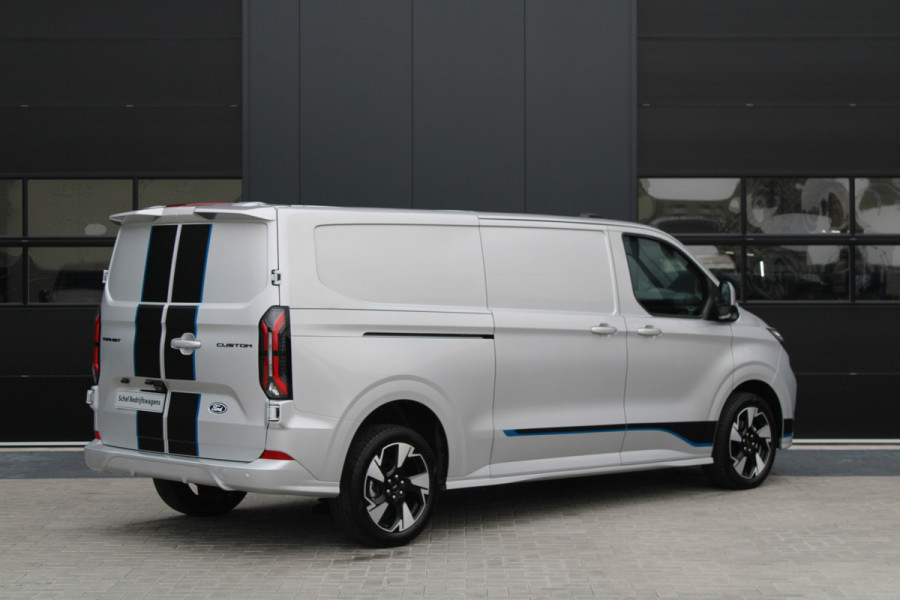 Ford Transit Custom 300 2.0 TDCI L2H1 Sport 170pk - 2x Schuifdeur - ACC - 19'' LM Velgen - 70L Tank - Navi - Camera - Stoel & Stuurverwarming - Blin