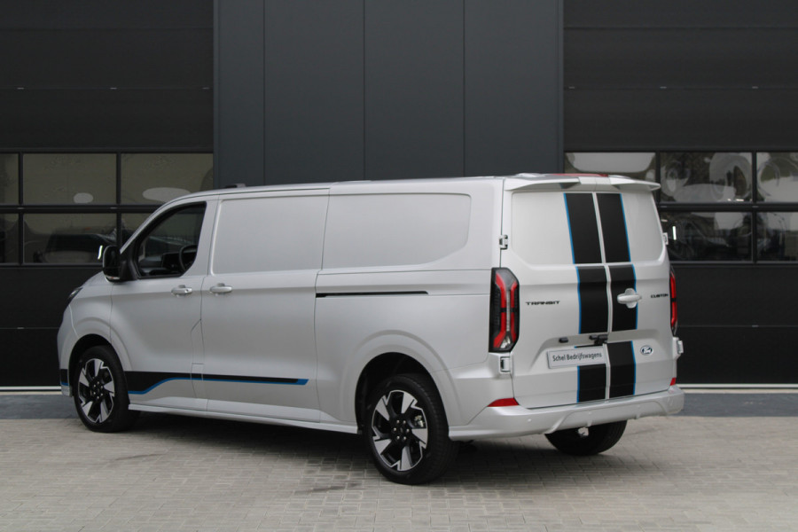 Ford Transit Custom 300 2.0 TDCI L2H1 Sport 170pk - 2x Schuifdeur - ACC - 19'' LM Velgen - 70L Tank - Navi - Camera - Stoel & Stuurverwarming - Blin