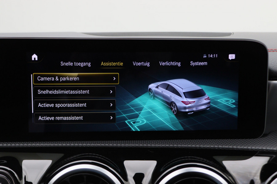 Mercedes-Benz CLA-Klasse Shooting Brake 180 Business Solution AMG Climate, Camera, Cruise, Sportstoelen, LED, Navigatie, Bluetooth, 18''