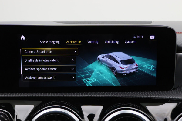 Mercedes-Benz CLA-Klasse Shooting Brake 180 Business Solution AMG Climate, Camera, Cruise, Sportstoelen, LED, Navigatie, Bluetooth, 18''