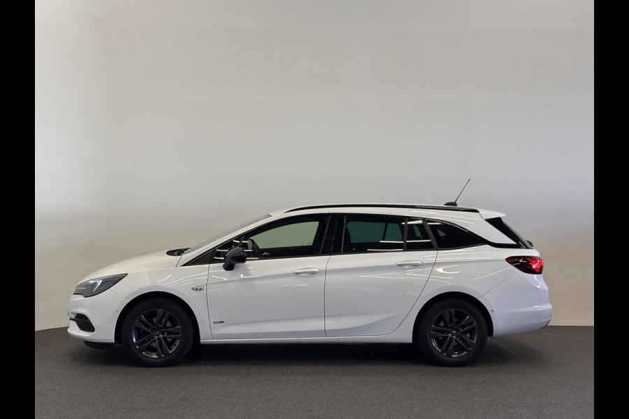 Opel Astra Sports Tourer 1.2 Design & Tech Full LED Airco|ECC Navi Carplay PDC VA + Camera Cruise Control AGR Comfortstoel Lane Assist Privacy Glass Gloss Black Pack