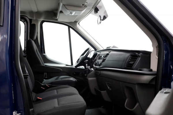 Ford Transit 350 2.0 TDCI 130pk 4x4 L3H1 Trend D.C. Open laadbak met huif 06-2021