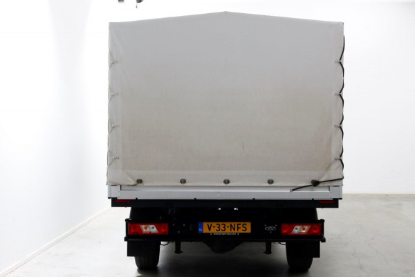 Ford Transit 350 2.0 TDCI 130pk 4x4 L3H1 Trend D.C. Open laadbak met huif 06-2021