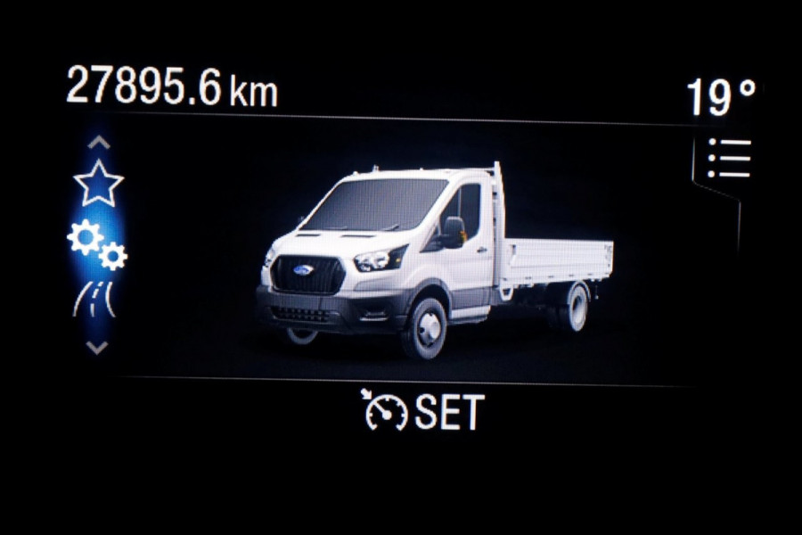 Ford Transit 350 2.0 TDCI 130pk 4x4 L3H1 Trend D.C. Open laadbak met huif 06-2021