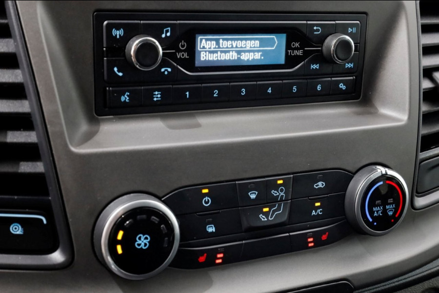 Ford Transit 350 2.0 TDCI 130pk 4x4 L3H1 Trend D.C. Open laadbak met huif 06-2021