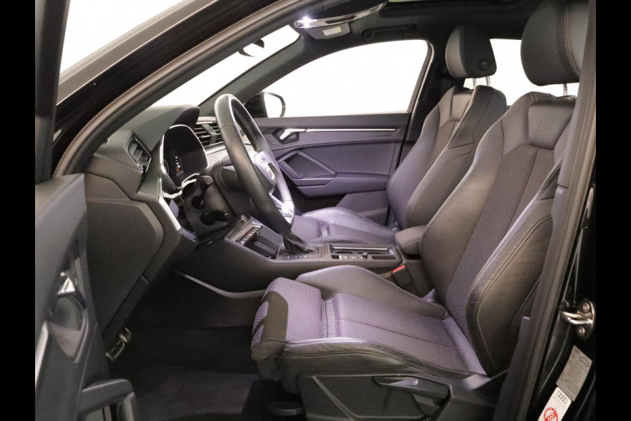 Audi Q3 Sportback 45 TFSI e S Edition 245 pk S-tronic | Navigatie | Panoramadak | Parkeersensoren | Achteruitrijcamera | Adaptieve cruise control | Lichtmetalen velgen 20" | S-Line |