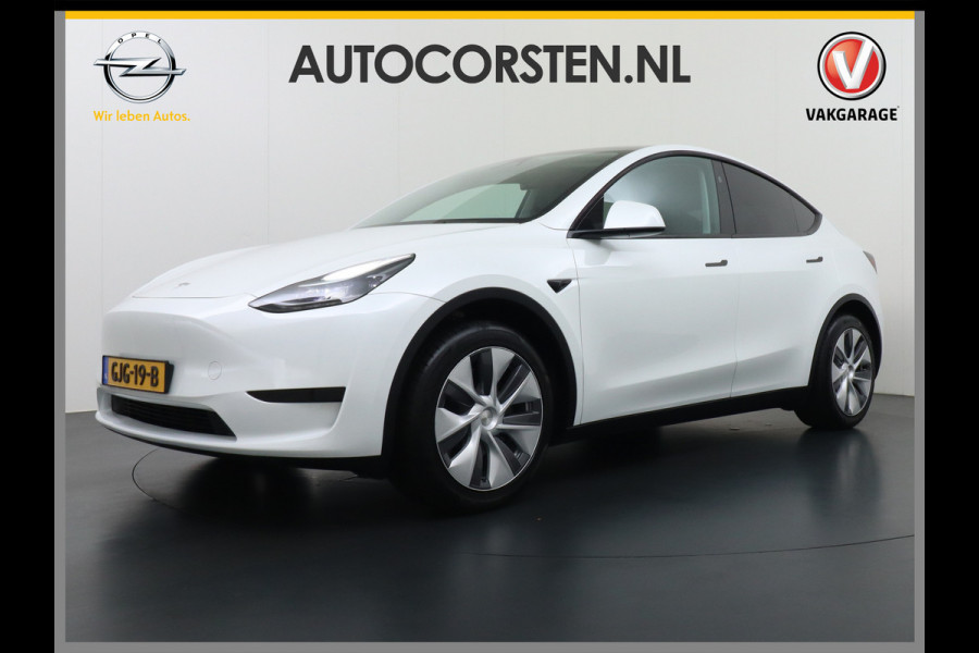 Tesla Model Y RWD 58kWh LFP Warmtepomp Leder Panoramadak Navi Ecc Led Stoel+Stuurverwarming AMD Ryzen™ Processor Elektrisch Verstelbare Stoelen + Memory Keyless Origineel Nederlandse Auto Fabrieksgarantie 23-8-'24/80.000km Garantie op Accu 23-8-'32/160.000km