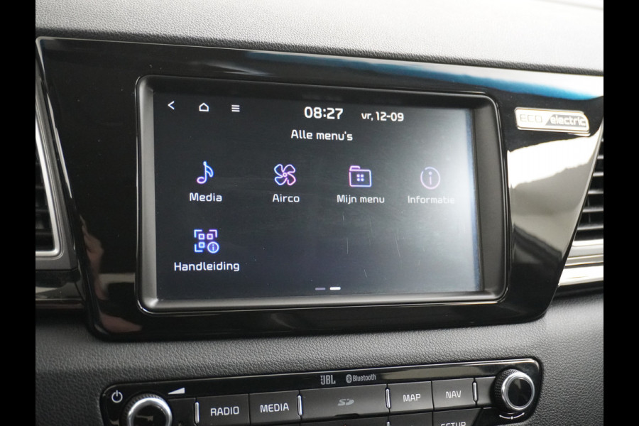 Kia e-Niro ExecutiveLine 64kWh Leder JBL®-Sound Warmtepomp Stoelverwarming/Ventilatie Adaptive Cruise Control Navi Ecc Camera Stuurverwarming Rijstrooksensor Privacy Glas Led 1e Eigenaar Origineel Nederlandse Auto