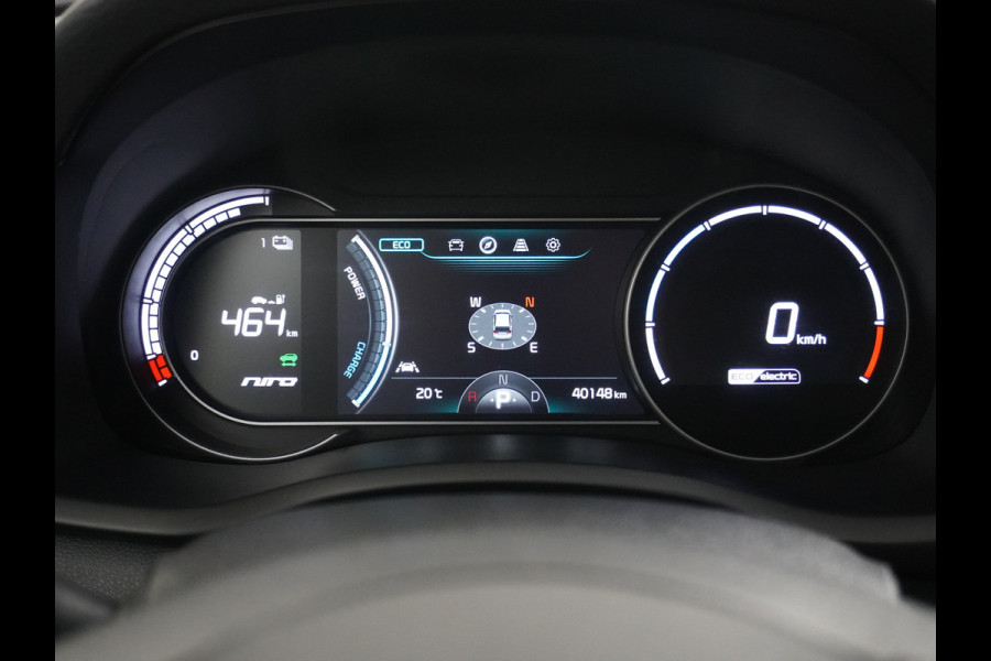 Kia e-Niro ExecutiveLine 64kWh Leder JBL®-Sound Warmtepomp Stoelverwarming/Ventilatie Adaptive Cruise Control Navi Ecc Camera Stuurverwarming Rijstrooksensor Privacy Glas Led 1e Eigenaar Origineel Nederlandse Auto
