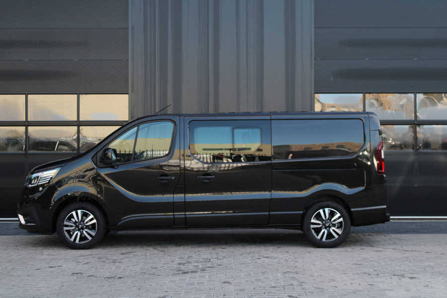 Renault Trafic 2.0 Blue dCi 170pk T29 L2H1 Extra DC - 2x Schuifdeur - Carplay - LED - Blind Spot - Navigatie - Camera - Trekhaak - Stoelverwarm Renault Trafic 2.0 Blue dCi 170pk T29 L2H1 Extra DC - 2x Schuifdeur - Carplay - LED - Blind Spot - Navigatie - Camera - Trekhaak - Stoelverwarm