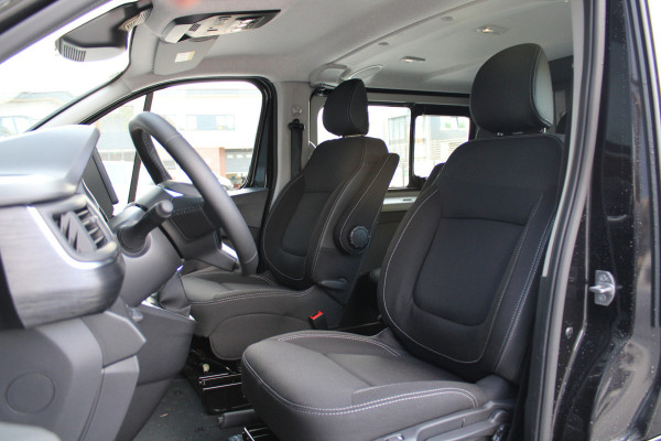 Renault Trafic 2.0 Blue dCi 170pk T29 L2H1 Extra DC - 2x Schuifdeur - Carplay - LED - Blind Spot - Navigatie - Camera - Trekhaak - Stoelverwarm Renault Trafic 2.0 Blue dCi 170pk T29 L2H1 Extra DC - 2x Schuifdeur - Carplay - LED - Blind Spot - Navigatie - Camera - Trekhaak - Stoelverwarm