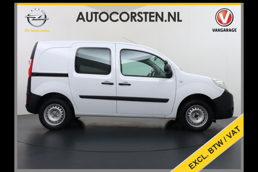 Renault Kangoo 1.5DCi 75 Airco Trekhaak Navi Cruise Control R-link Multimedia Pdc Energy Comfort Schuifdeur met raam Wandbetimmering Tussenwand 1e Eigenaar Euro 6