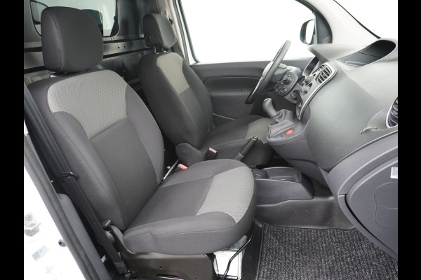 Renault Kangoo 1.5DCi 75 Airco Navi Trekhaak Cruise Control Pdc Energy Comfort Schuifdeur met Raam Imperiaal Betonplex Vloer Wandbetimmering Tussenwand Euro 6 100% Dealeronderhouden 1e Eigenaar