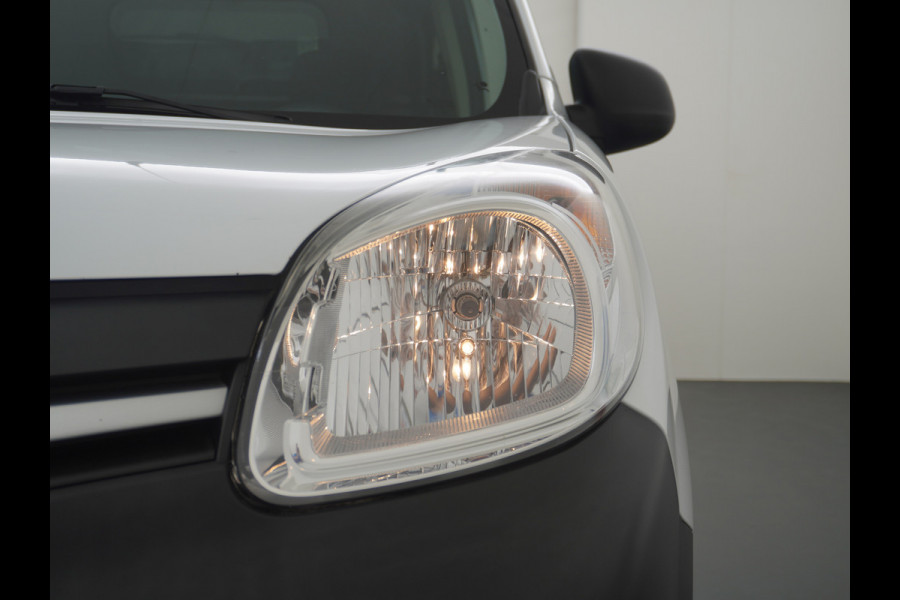 Renault Kangoo 1.5DCi 75 Airco Navi Trekhaak Cruise Control Pdc Energy Comfort Schuifdeur met Raam Imperiaal Betonplex Vloer Wandbetimmering Tussenwand Euro 6 100% Dealeronderhouden 1e Eigenaar