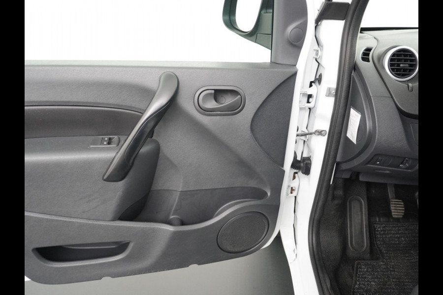 Renault Kangoo 1.5DCi 75 Airco Navi Trekhaak Cruise Control Pdc Energy Comfort Schuifdeur met Raam Imperiaal Betonplex Vloer Wandbetimmering Tussenwand Euro 6 100% Dealeronderhouden 1e Eigenaar