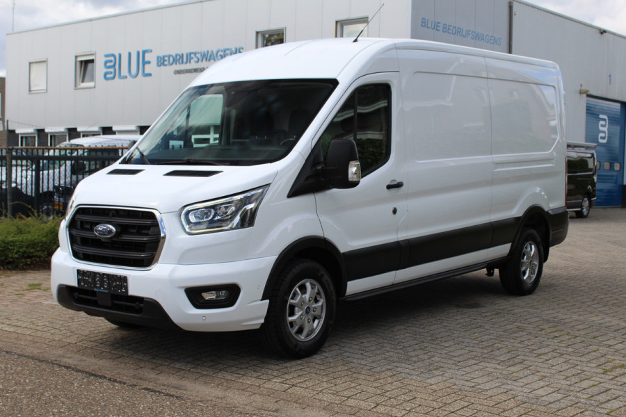 Ford Transit 350 2.0 TDCI 125KW E6 Automaat L3H2 Trend RWD ✓ 3-zits ✓ navigatie / camera ✓ airco